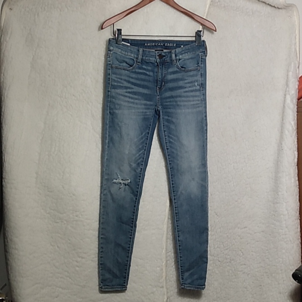 American Eagle size 4 super stretch jeggings